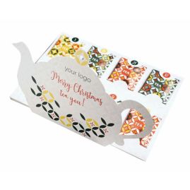 Adventskalender med tryck Te Promo produktbild