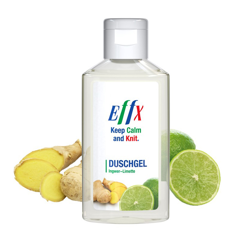 Body & Hair Duschgel i 50 ml flaska med tryck produktbild