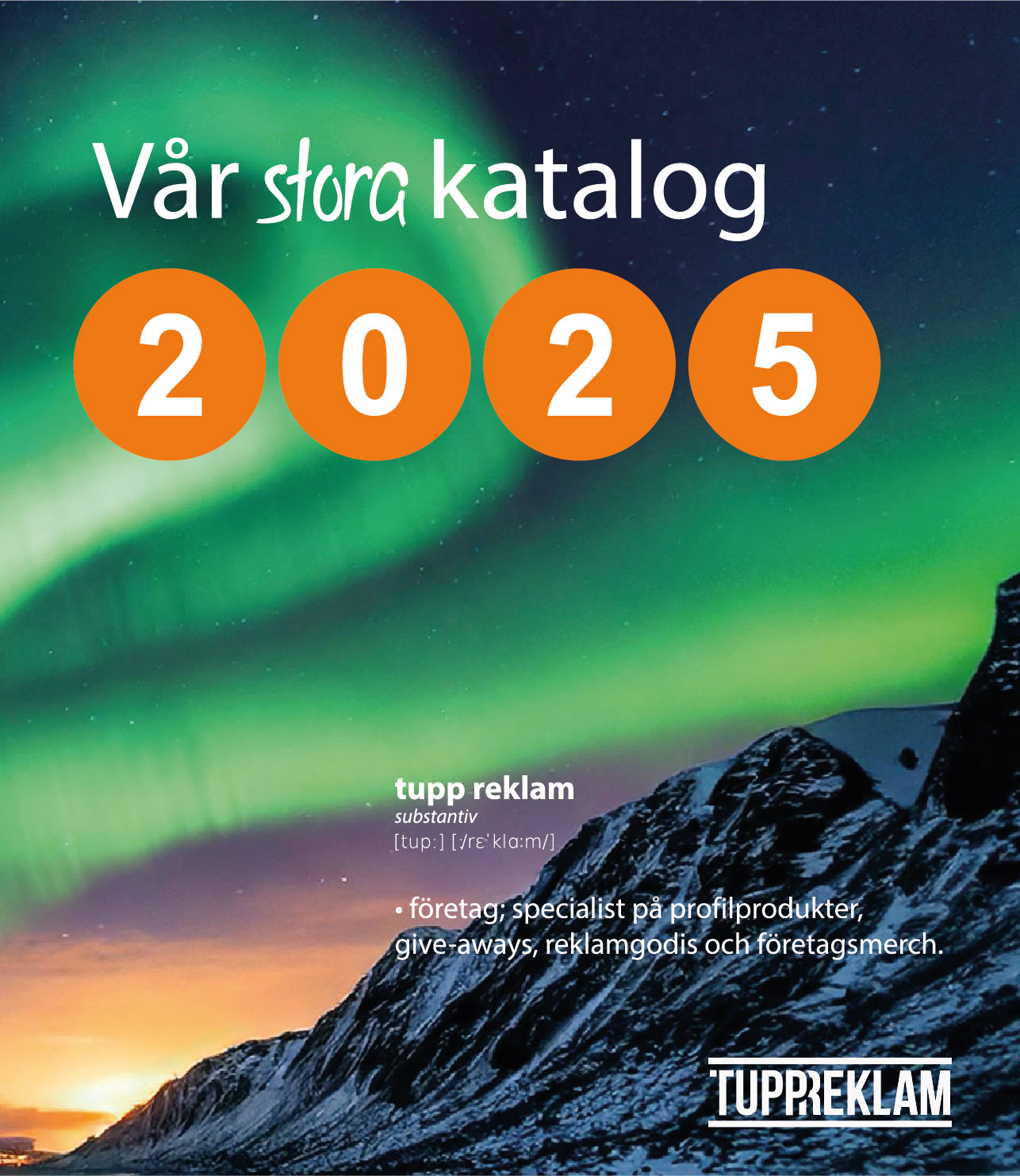 Vår stora katalog 2025 Cover